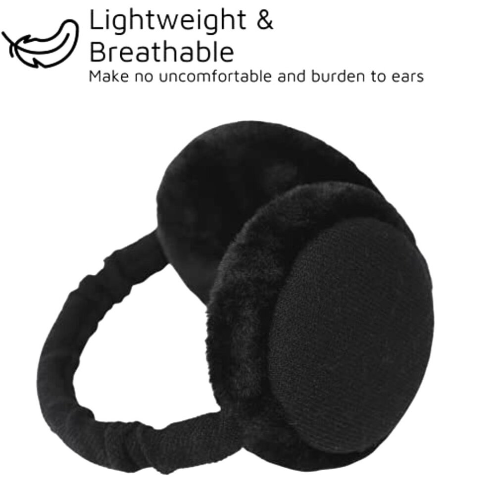 Premium Foldable Adjustable Earmuffs Thermal Ear … - image 6